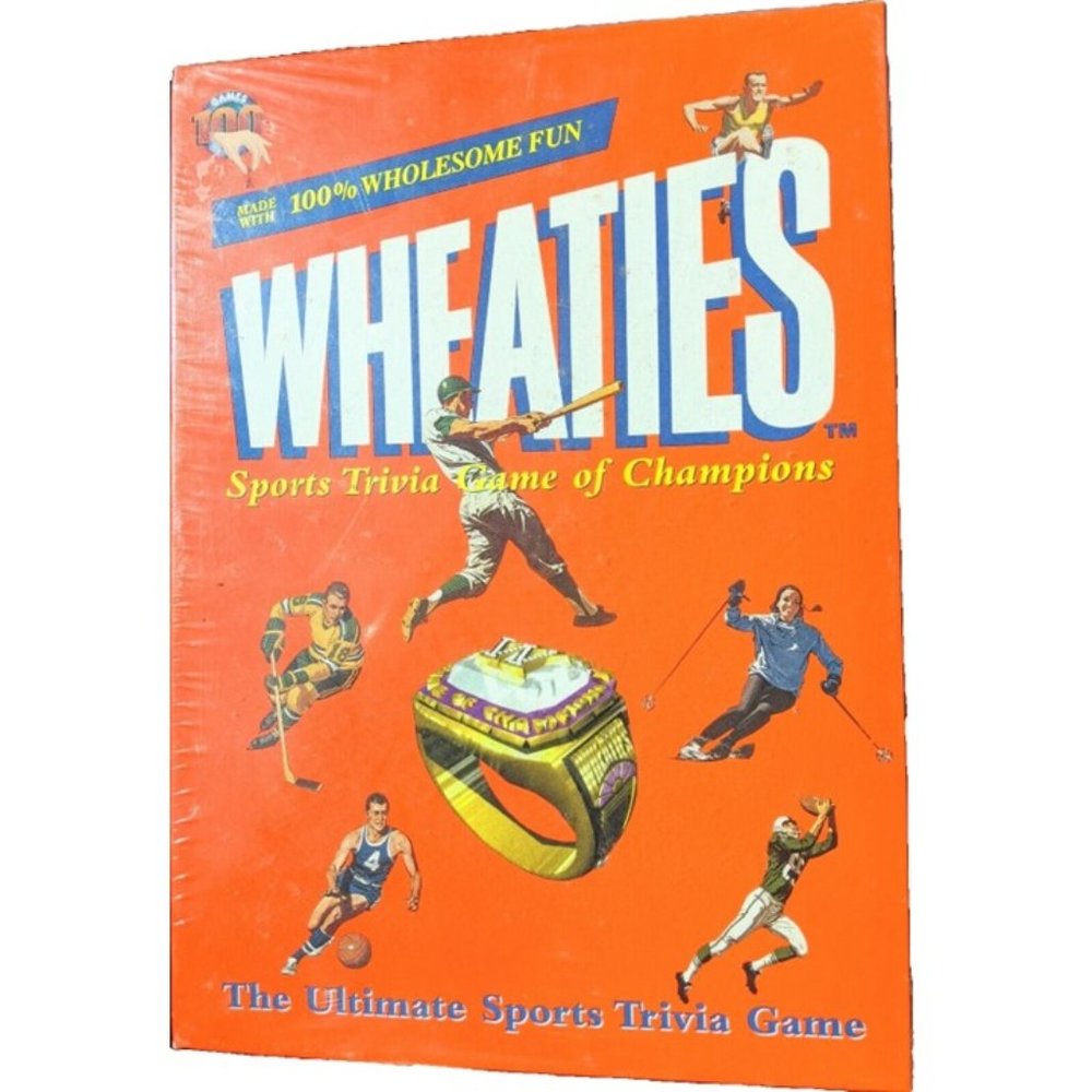 Wheaties NEW Factory Sealed Educational Facts Sports Trivia Game of Champions